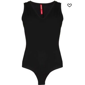 Spanx Suit Yourself V-Neck Tank Black Bodysuit NWT Size Medium
